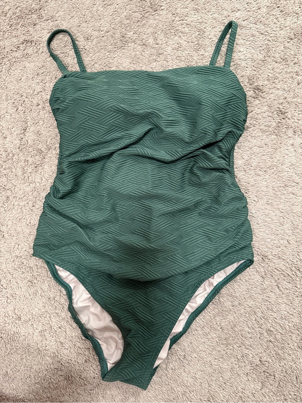 Kona Sol Deep Teal One-Piece Swimsuit